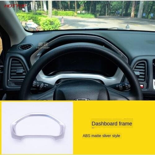 For Honda HRV Interior Modification Dashboard Frame Decorative Stickers
