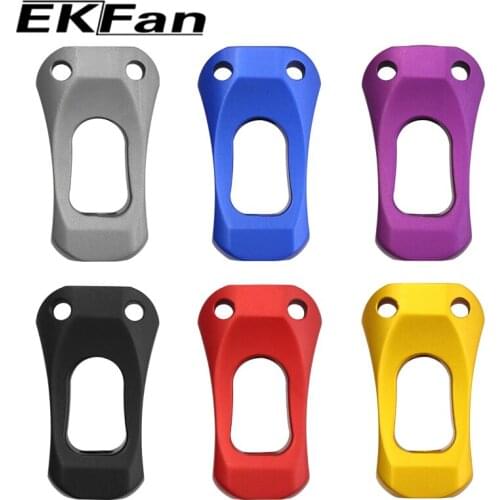EKFan 2pcs Matte Aluminum Alloy Reel Handle Knob with Hollow Design For Bait Casting Spining Reel Accessory