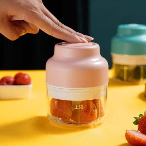 Electric Garlic Masher Durable Mini Crusher Chopper USB Charging For Crushed Garlic Crushed Ginger Crushed Fresh Chili