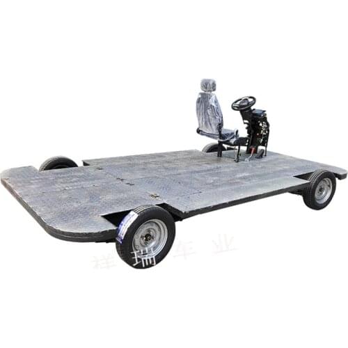 Electric four-wheel dining car chassis widening and lengthening custom-laid embossed panel convenience food truck chassis custom