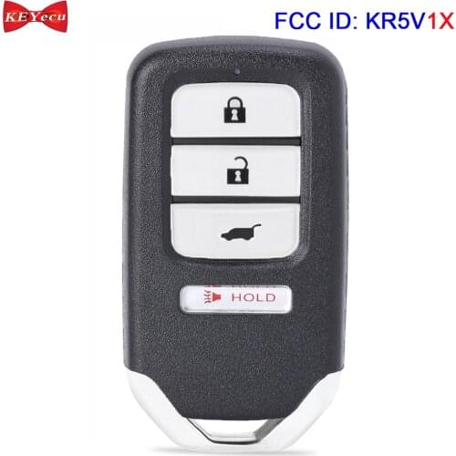 KEYECU for Honda CR-V 2014 HR-V Fit 2015 2016 2017 2018 2019 2020 Smart Remote Key Fob 313.8MHz FCC ID: KR5V1X A2C83161800
