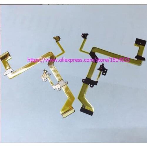 2PCS/ NEW LCD Flex Cable For PANASONIC SDR-H40 SDR-H48 H40 H48 H40P Video Camera Repair Part