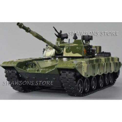 Diecast Military Model Toy 1:42 T-99 T99 China Main Battle Tank Miniature Replica w/ Sound & Light