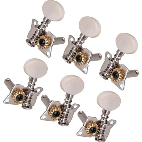 Keys Mechanical Dowels Tuners String Tuners Closed Heads Replacement Parts For Acoustic Electric Guitars 3R3L