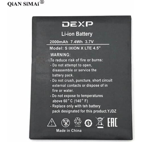 New High Quality BP-4C-I 1800mAh battery For DEXP S Ixion X LTE 4.5" phone + Tracking number