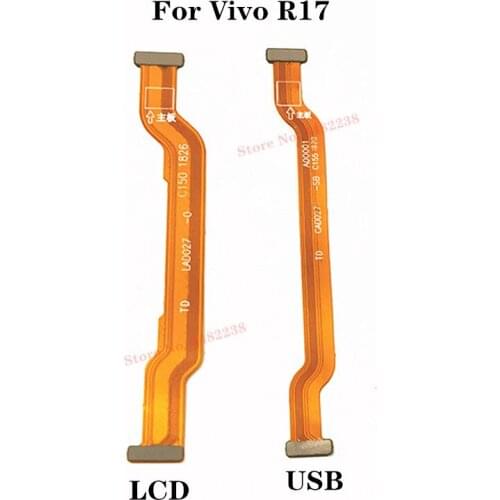 Original Motherboard Cable For Vivo R17 VIVOR17 LCD USB Mainborad Connector Data transmission Line Flex Cable Replacement