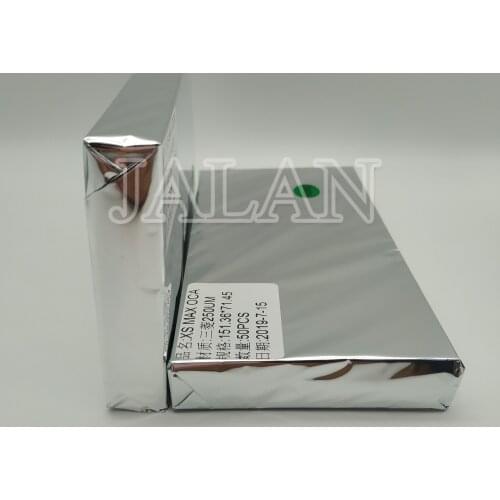 YMJ 250um oca film sticker laminate mold use For phone XS MAX glass panel OCA adhesive sticker Optical glue laminating repair