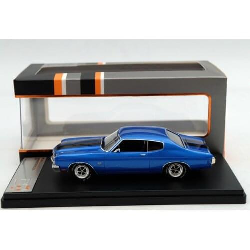 Premium X 1/43 For Chevrolet Chevelle SS 1970 Blue PRD464 Diecast Models Limited Edition car