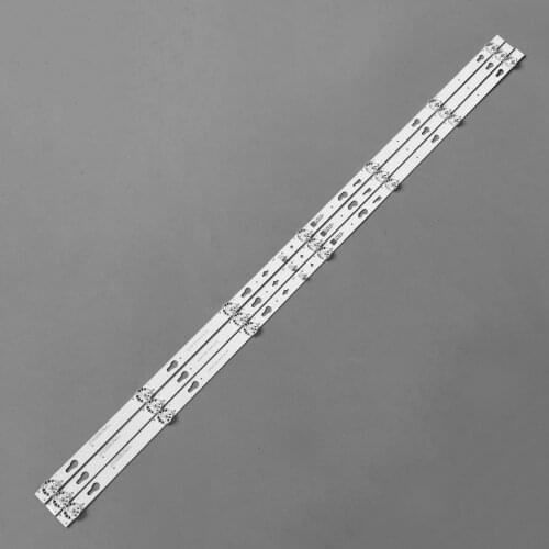 3pcs/set LED backlight strip for L43M5-5ASP LT-43T510F LVF430LGDX 4C-LB430T-HRC 4C-LB430T-XR3 JFA JL.D43071330-004AS-M_V01