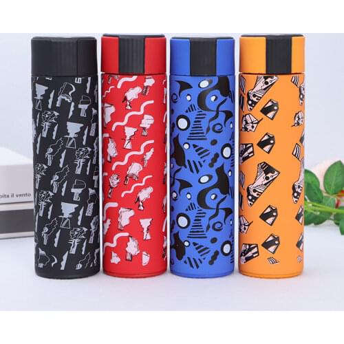 500ml Stainless Steel Thermos Tea Cool Design Coffee Mug Water Bottle For Girls Travel Vacuum Flasks Thermoses Coffee Cup