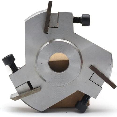 Woodworking Shovel Angle Grinder Grinding Carving Triangular Shovel Carving Knife Angle Grinder Polishing Three Leaf Shovel