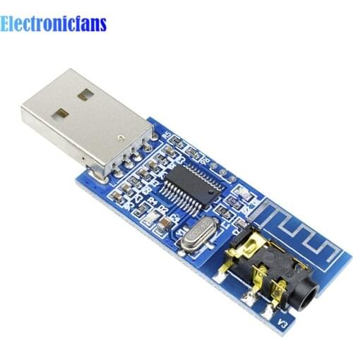 USB Bluetooth 4.0 Audio Receiver Wireless Module Bluetooth Voice Player With Decoding Amplifier Function LED Indicator Board
