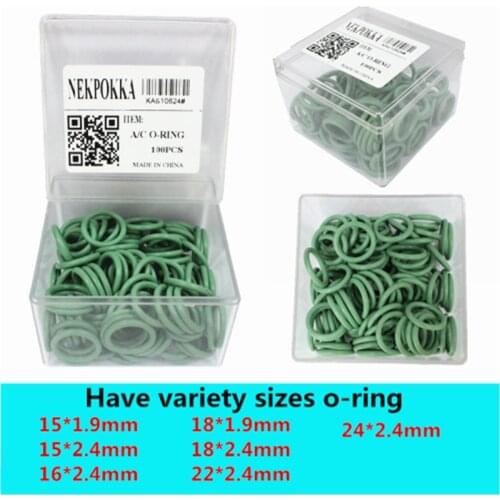 O.D SIZE,NBR Rubber O-Ring Seal Kit,High temperature resistant seal O ring for automobile air conditioning,Sealed O ring of A/C