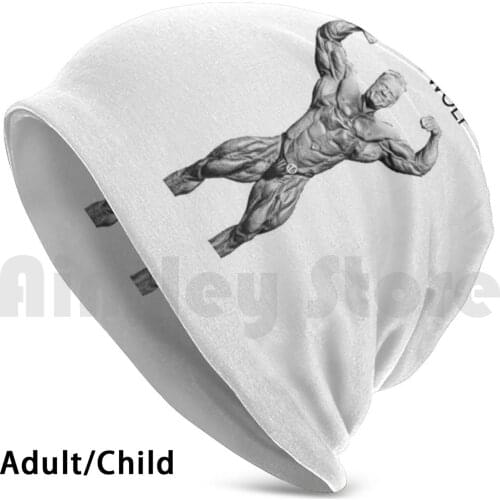 Big Bad Wolf Beanies Knit Hat Hip Hop Dennis Wolfe Big Bad Wolf Ifbb Bodybuilder Bodybuilding Gym Fitness