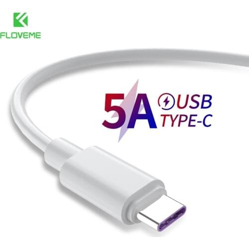 5A USB Type-C Super Fast Charging Cable USB C Cable For Samsung S20 S10 A51 A71 Note 20 USBC Data Charging Wire Type C Cable