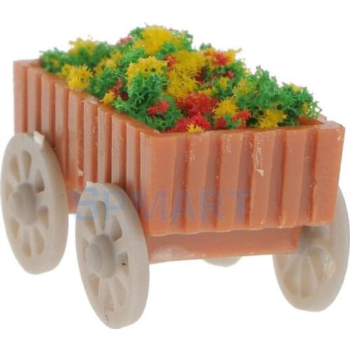 5Pcs Model Float Flowerbed Park Garden Railway Border Parterre 1:75 HO Scale