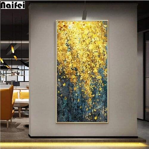 Large Size Modern Abstract Landscape Diamond Embroidery Sale 5d Diy Diamond Painting Full Square Round Drill Mosaic Picture
