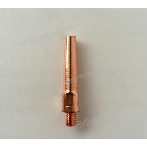 Free shipping 30PCS M6*45*1.0mm E-Cu contact tip, welding tips,MIG contact tip