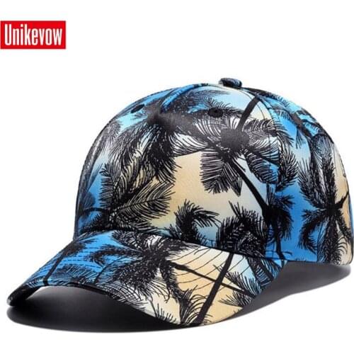 UNIKEVOW Brand New 3D Trees Digital Printing Baseball Cap Snapback Hat For Men & Women Outdoor Casual Caps Women Gorra Wholesale
