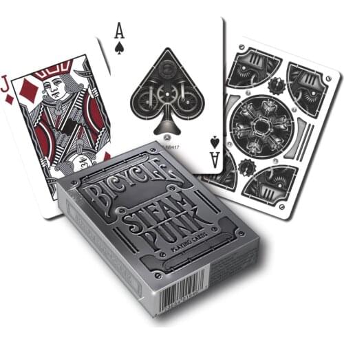 Bicycle Steampunk Silver Playing Cards Deck