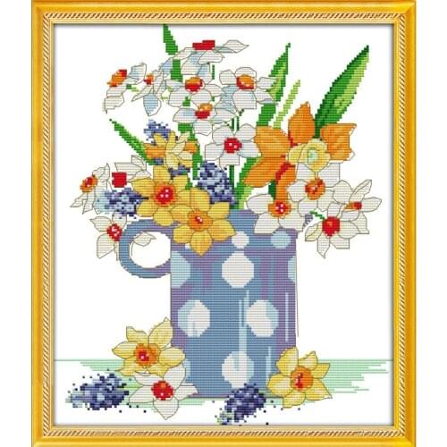Joy Sunday Cross Stitch Kits Embroidery Needlework Set DMC 11&14CT Cross Stitch Kits Needle Crafts DIY Handmade Gifts Home Decor