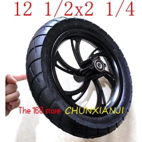 Free Shipping 12 1/2X2 1/4 Tires Hub 12 1/2*2 1/4 Wheels Tyre for Electric Scooters E-bike Folding Bicycles