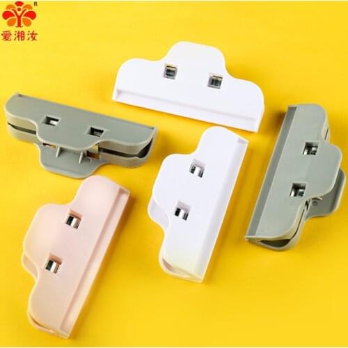 Food bag sealing clip preservation discharge nozzle sealer seasoning milk powder milk box clip artifact strong mini bag sealer