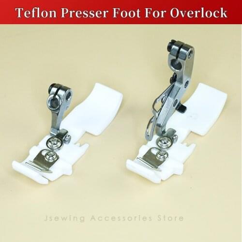 Presser Foot For Industrial Overlock Sewing Machine Accessories Siruba Pegasus Plastic Pressure M700 M800 700F Low/High Shank