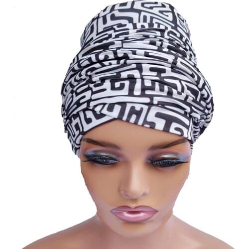 PRE-TIED HEADWRAP / Pre-Tied Turban/ Headwrap/ Chemo Cap/ Alopecia Cap/ Boho/Pre-tied african print headwrap