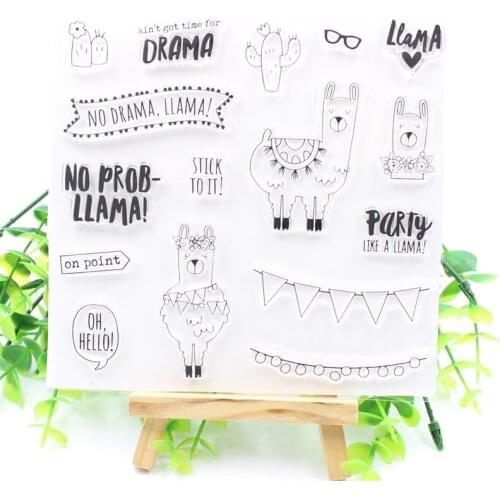 Stick To It Transparent Clear Silicone Stamps for DIY Scrapbooking/Card Making/Kids Fun Decoration Supplies 502