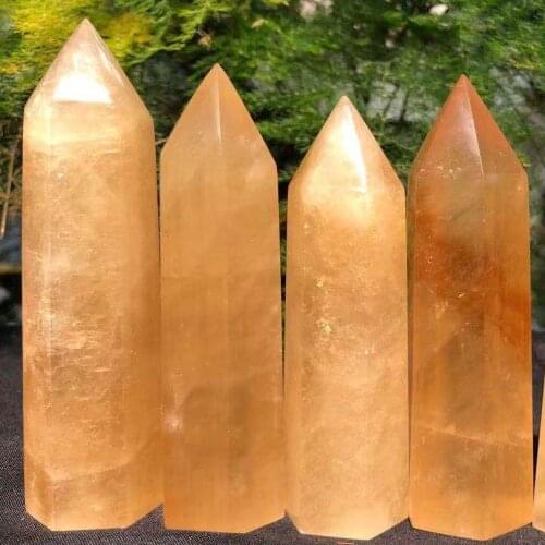 Natural Mineral Body Binzhou Stone Wand Energy Stone Home Decoration Gift 1PC 80-11mm