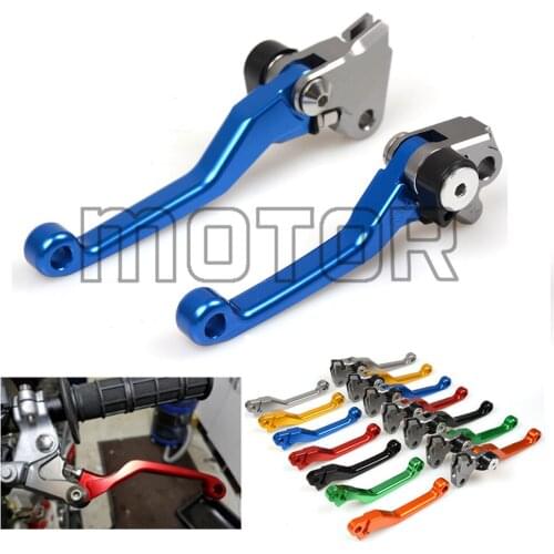 For YAMAHA YZ125 YZ 125 YZ250 YZ 250 2001 2002 2003 2004 2005 2006 2007 CNC Pivot Brake Clutch Lever Motorcycle Dirt Bike Handle