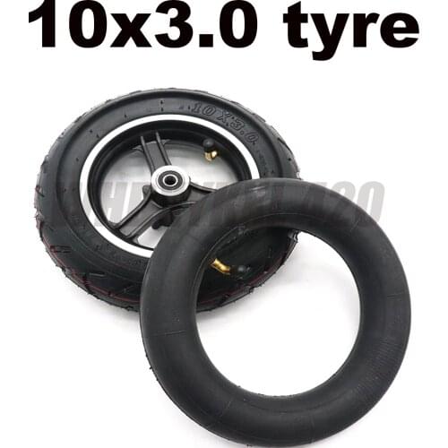 10 inch 10x 3.0 Tire 80 / 65-6 Tire and Inner Pneumatic Tire for Electric Scooter Folding Bike Thicken Wear-resistant Tire Parts