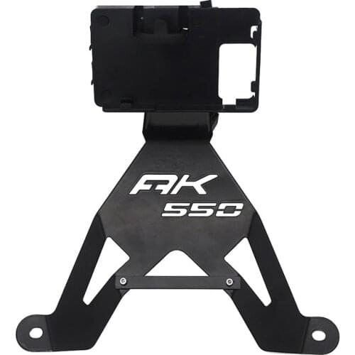 Universal Motorcycle Navigation Bracket GPS Plate Holder Phone Charging Holder for KYMCO AK550