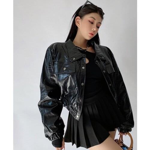 WOMENGAGA Women's Short Jackets