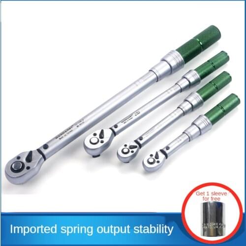 1pc 3/8" 1/2" 5-60NM Adjustable Preset Torque Wrench Hand Spanner Wrench Tool Manual Key Ratchet Torque Wrench