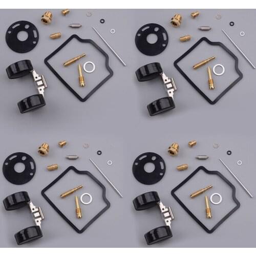 4 sets Motorcycle Carburetor Carb Repair Rebuild Kit Fit for Honda CB750 CB750K 1969 1970 1971 1972 1973 1974 1975 1976
