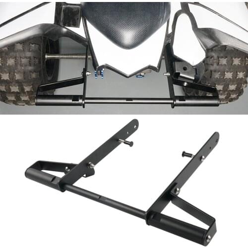 NICECNC Aluminum Rear Grab Bar for Yamaha Raptor 700 2006-2018 2017 2016 YFM700 yfm 700r Rear Bumper Grab Bar ATV Accessories