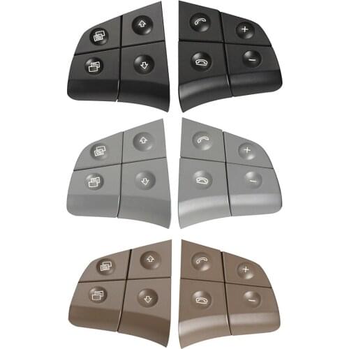 Car Multi-function Steering Wheel Buttons Kit Phone Switch Audio Radio Control Volume Sound Keys for Benz B-Class W245 08-11