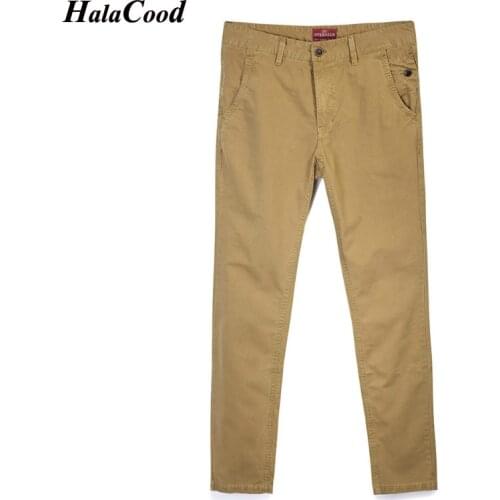 Hot Mens Spring Autumn Outdoor Casual Pants EU American Cotton Plus size Straight Trousers Youth Military Overalls Cross-border