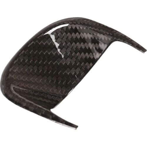 Dashboard Clock Decoration Frame Real Carbon Fiber Modified Sticker Car Accessories for Maserati Geberit 2014-2021