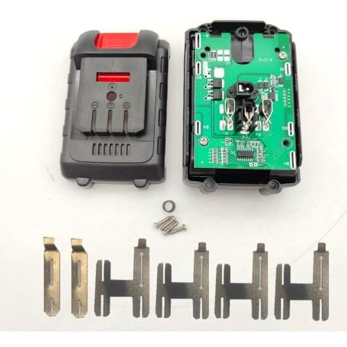 5s2p18650 Holder Storage Box 21v 18v Mini Screwdriver Lithium Battery Case for Drill Cordless with BMS Rechargable Washing Pump