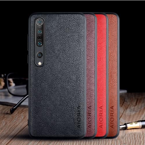 Case for Xiaomi Mi 10 10 Pro 5G luxury Vintage Leather skin capa with Slot phone cover for xiaomi mi 10 pro case funda coque