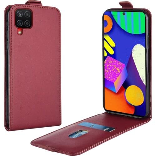 Flip Case for Samsung Galaxy A12 A125 AM-A125F 6.5'' Leather Case for Samsung A12 A125F Phone Case