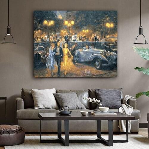 DIY colorings pictures by numbers withThe business party painting picture drawing painting by numbers framed Home