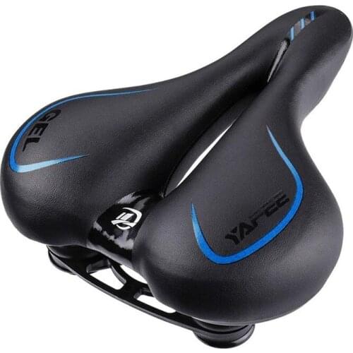 Mountain Cycling Saddle Big Butt Silicone Bicycle Seat Cool Lightweight Breathable Bicycle Accessories Bicycle Saddle