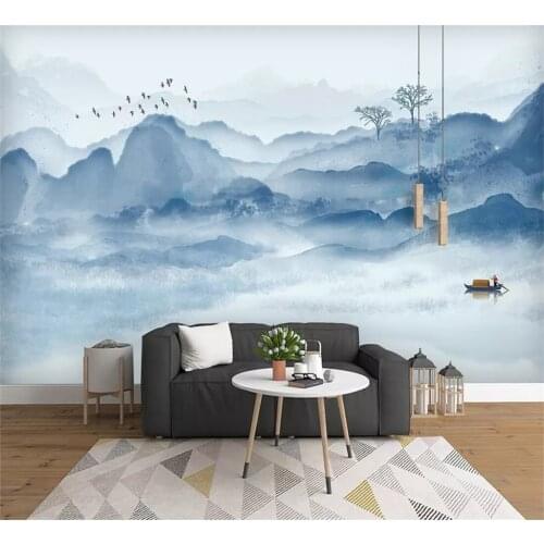 Beibehang Large Photo Wallpaper Dream Star Watercolor Oil Painting Modern Family 3D Living Room Bedroom Background 3d wallpaper
