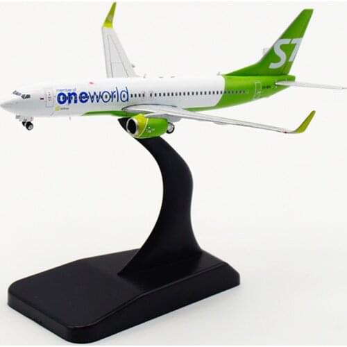 10CM Boeing B737-800 LH4086 S7 Siberian Airline 1/400 scale airplane model toy aircraft diecast plastic alloy plane gifts
