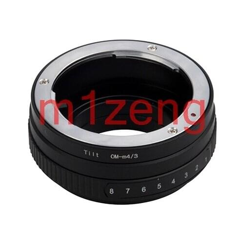 Tilt adapter for olympus OM Lens To Panasonic Micro 4/3 M43 GH1 Gh4 EP1 GF3 GF5 EPL3 EP2 G3 em1 em5 em10 camera