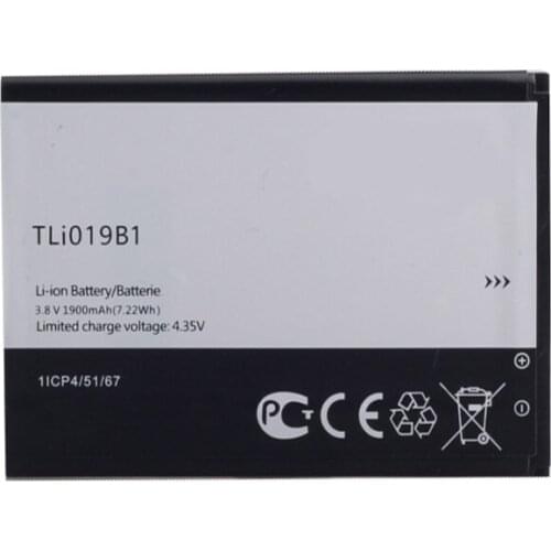 20pcs/lot Original TLi019B2 Battery For Alcatel One Touch Pop C7 OT-7041 7041D Dual CAB1900003C2 1900mAh Mobile Phone Batteries